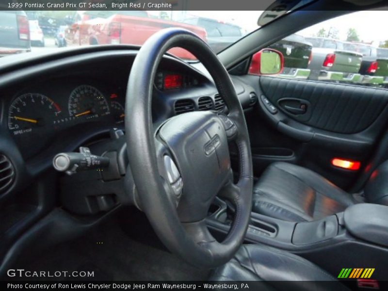 Bright Red / Graphite 1999 Pontiac Grand Prix GT Sedan
