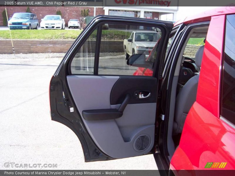 Chili Pepper Red / Gray 2005 Saturn VUE AWD