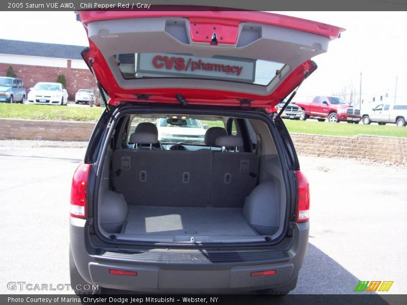 Chili Pepper Red / Gray 2005 Saturn VUE AWD