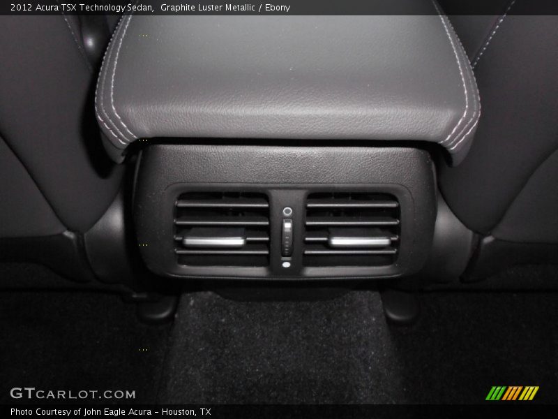 Graphite Luster Metallic / Ebony 2012 Acura TSX Technology Sedan