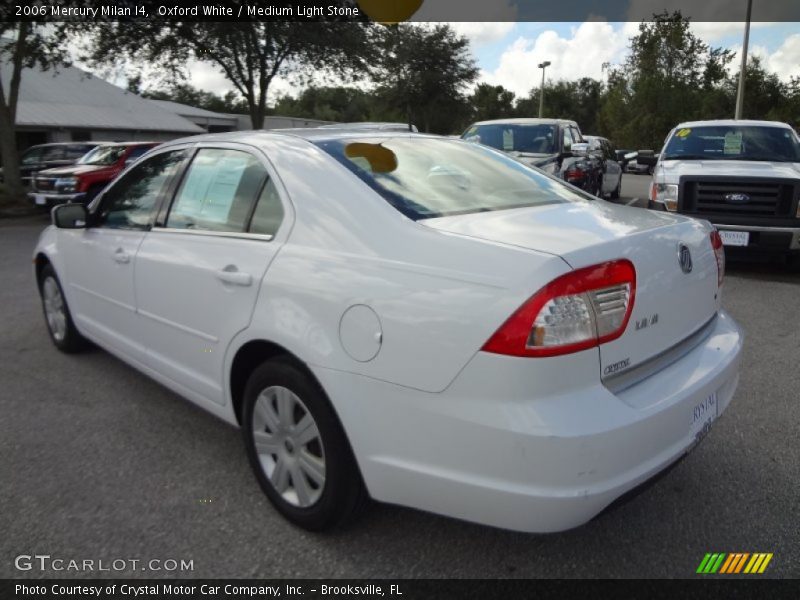 Oxford White / Medium Light Stone 2006 Mercury Milan I4
