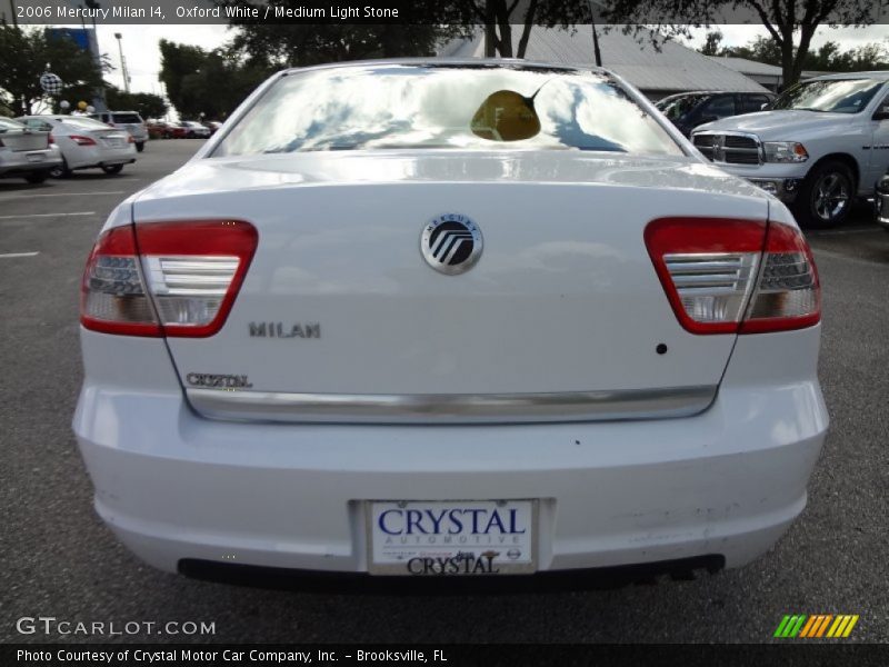 Oxford White / Medium Light Stone 2006 Mercury Milan I4