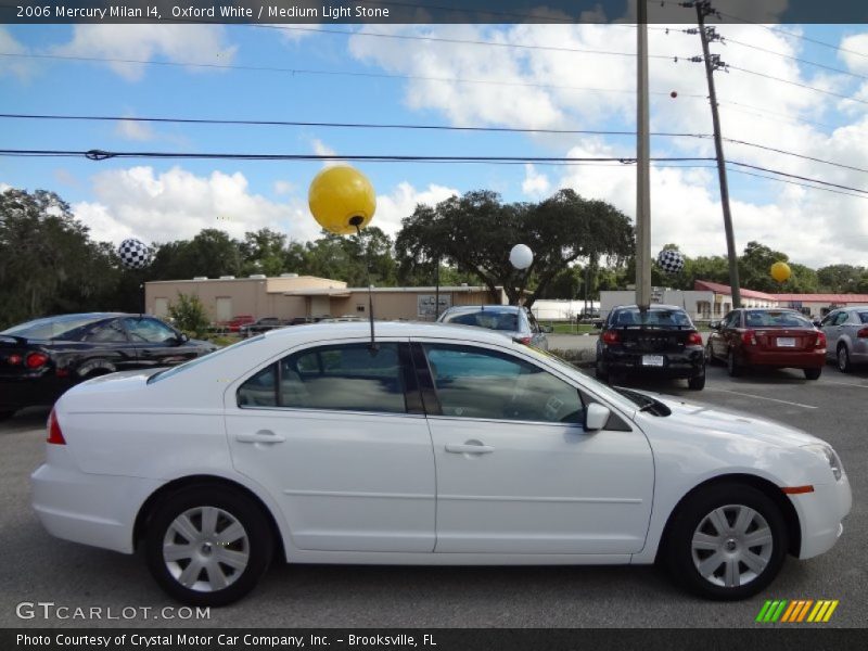 Oxford White / Medium Light Stone 2006 Mercury Milan I4