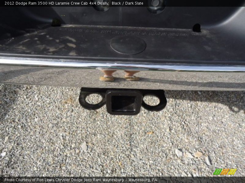 Black / Dark Slate 2012 Dodge Ram 3500 HD Laramie Crew Cab 4x4 Dually