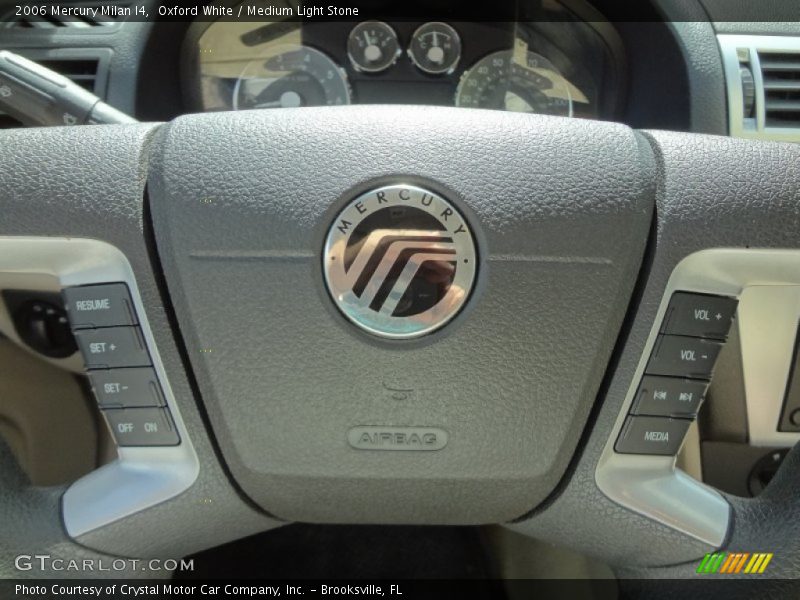 Oxford White / Medium Light Stone 2006 Mercury Milan I4