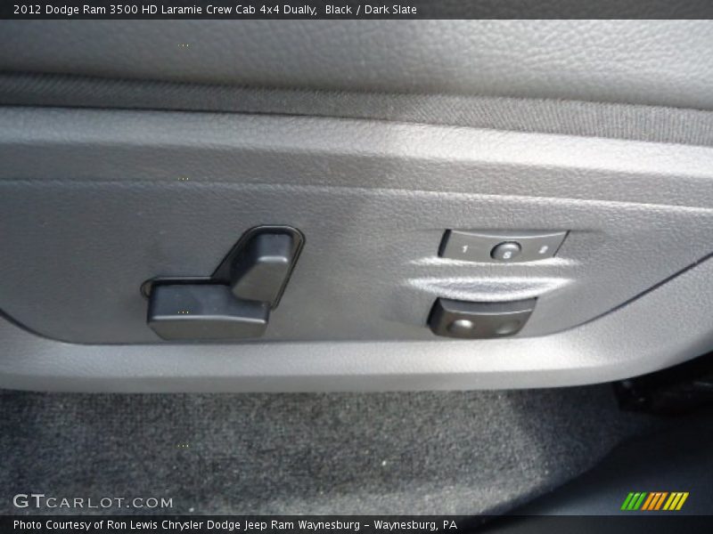 Black / Dark Slate 2012 Dodge Ram 3500 HD Laramie Crew Cab 4x4 Dually