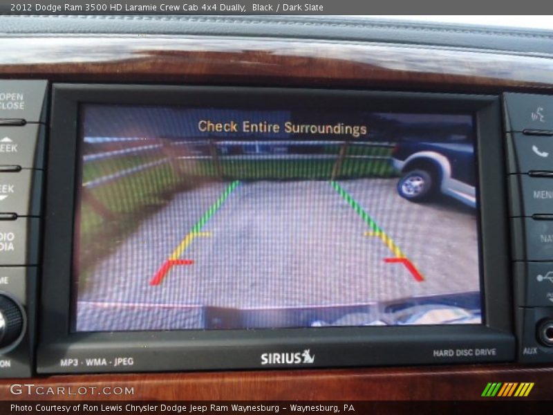 Black / Dark Slate 2012 Dodge Ram 3500 HD Laramie Crew Cab 4x4 Dually