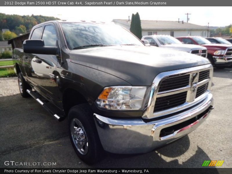 Sagebrush Pearl / Dark Slate/Medium Graystone 2012 Dodge Ram 2500 HD ST Crew Cab 4x4