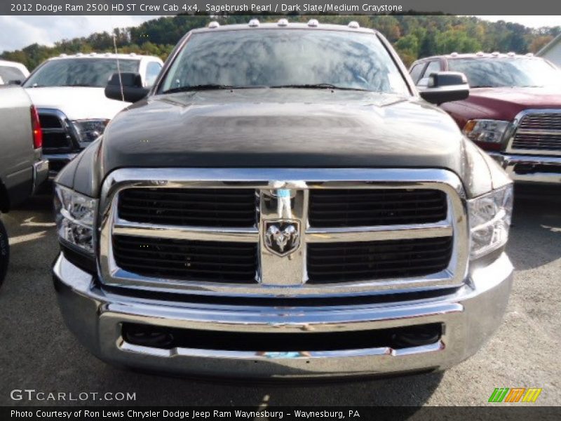 Sagebrush Pearl / Dark Slate/Medium Graystone 2012 Dodge Ram 2500 HD ST Crew Cab 4x4