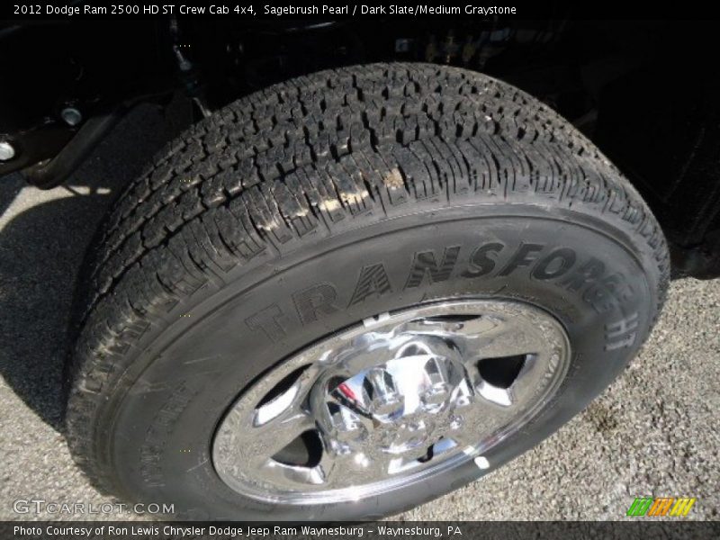 Sagebrush Pearl / Dark Slate/Medium Graystone 2012 Dodge Ram 2500 HD ST Crew Cab 4x4