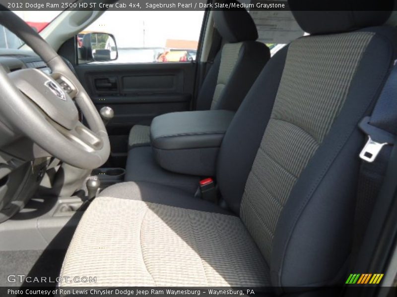 Sagebrush Pearl / Dark Slate/Medium Graystone 2012 Dodge Ram 2500 HD ST Crew Cab 4x4