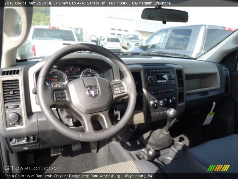 Sagebrush Pearl / Dark Slate/Medium Graystone 2012 Dodge Ram 2500 HD ST Crew Cab 4x4