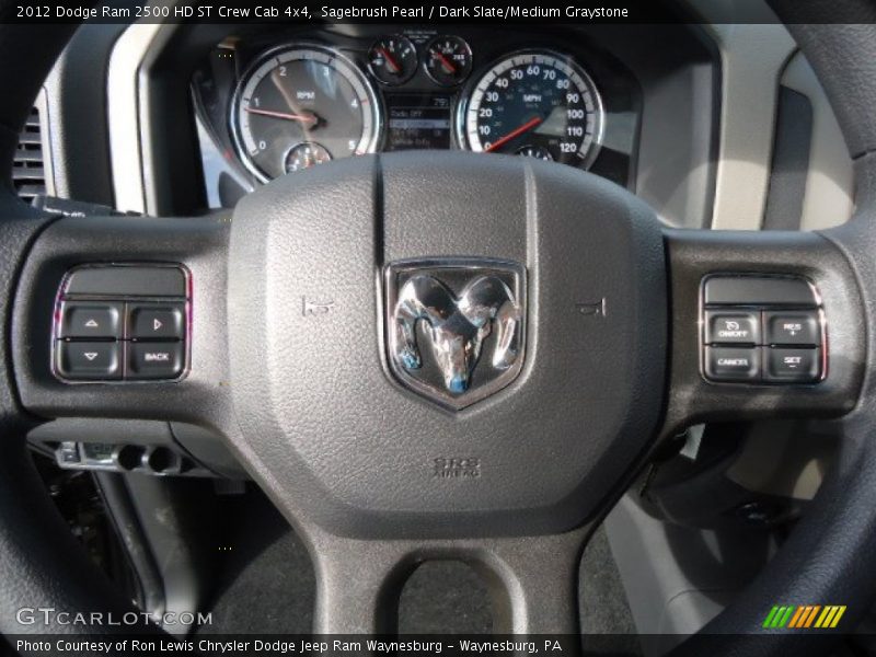 Sagebrush Pearl / Dark Slate/Medium Graystone 2012 Dodge Ram 2500 HD ST Crew Cab 4x4
