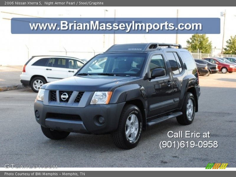 Night Armor Pearl / Steel/Graphite 2006 Nissan Xterra S