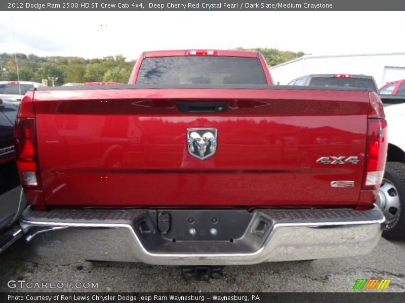 Deep Cherry Red Crystal Pearl / Dark Slate/Medium Graystone 2012 Dodge Ram 2500 HD ST Crew Cab 4x4