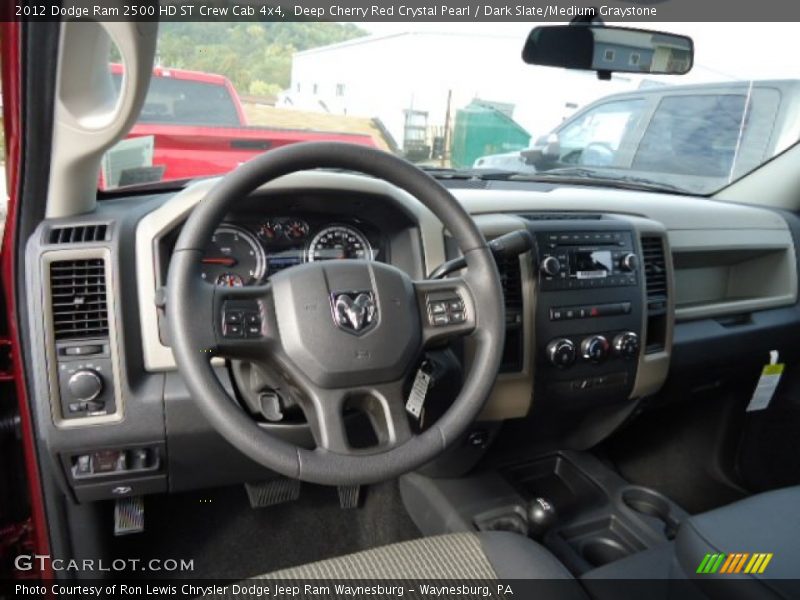 Dashboard of 2012 Ram 2500 HD ST Crew Cab 4x4