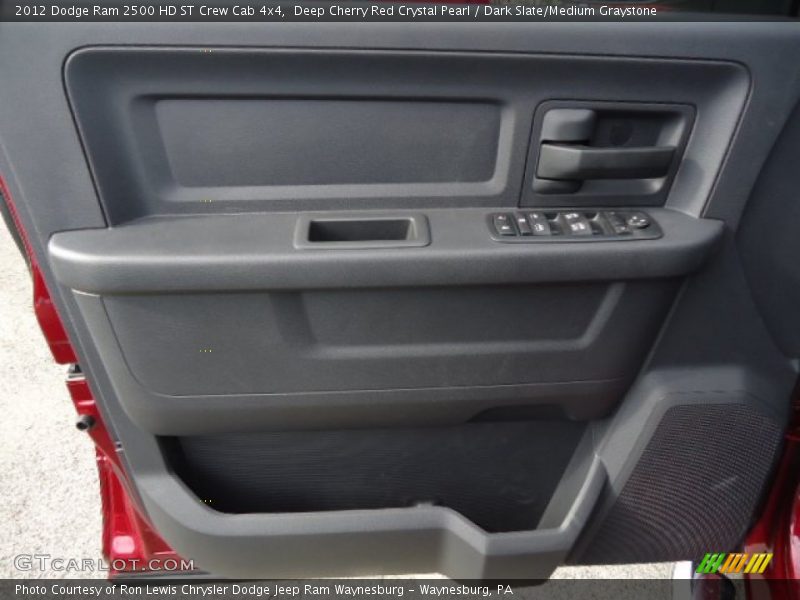 Deep Cherry Red Crystal Pearl / Dark Slate/Medium Graystone 2012 Dodge Ram 2500 HD ST Crew Cab 4x4