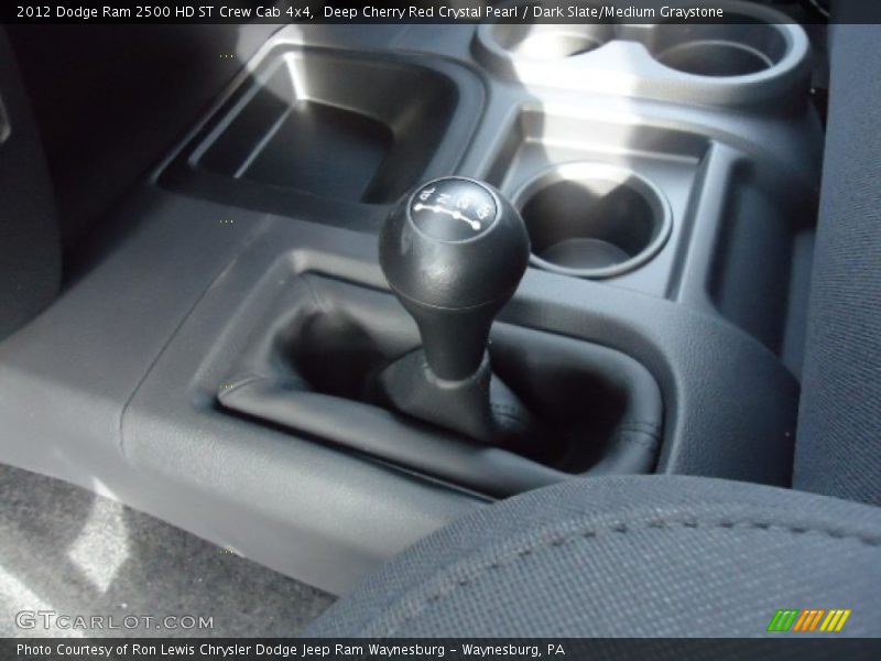 Deep Cherry Red Crystal Pearl / Dark Slate/Medium Graystone 2012 Dodge Ram 2500 HD ST Crew Cab 4x4