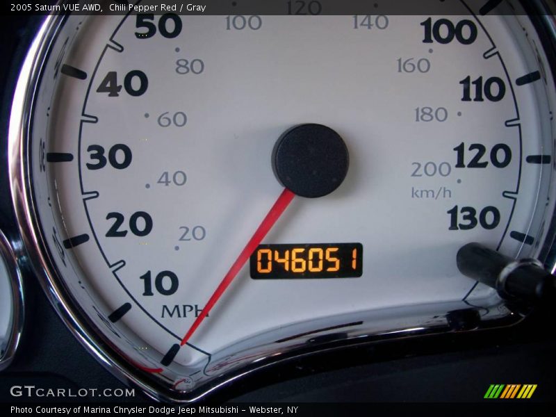 Chili Pepper Red / Gray 2005 Saturn VUE AWD