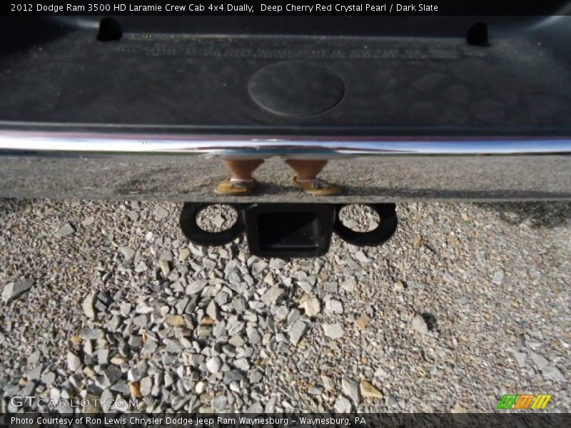 Deep Cherry Red Crystal Pearl / Dark Slate 2012 Dodge Ram 3500 HD Laramie Crew Cab 4x4 Dually