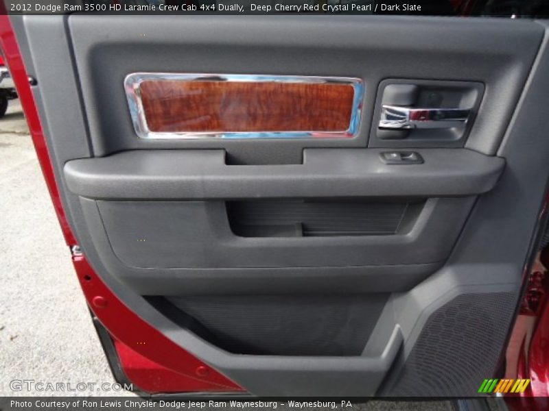 Door Panel of 2012 Ram 3500 HD Laramie Crew Cab 4x4 Dually