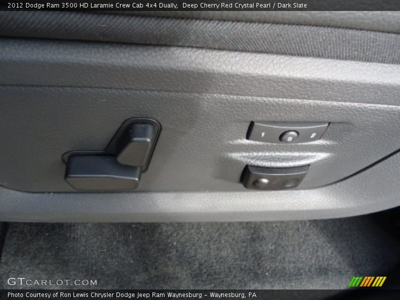 Deep Cherry Red Crystal Pearl / Dark Slate 2012 Dodge Ram 3500 HD Laramie Crew Cab 4x4 Dually
