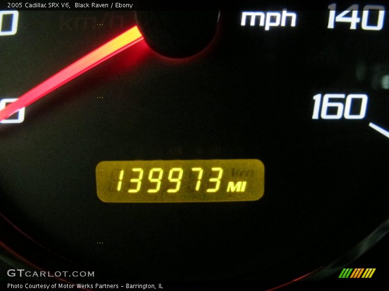Black Raven / Ebony 2005 Cadillac SRX V6