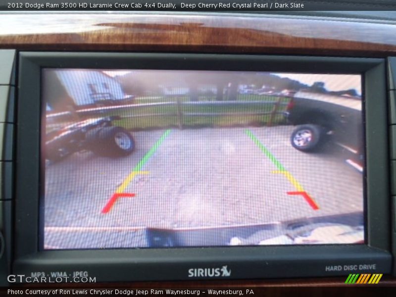 Deep Cherry Red Crystal Pearl / Dark Slate 2012 Dodge Ram 3500 HD Laramie Crew Cab 4x4 Dually