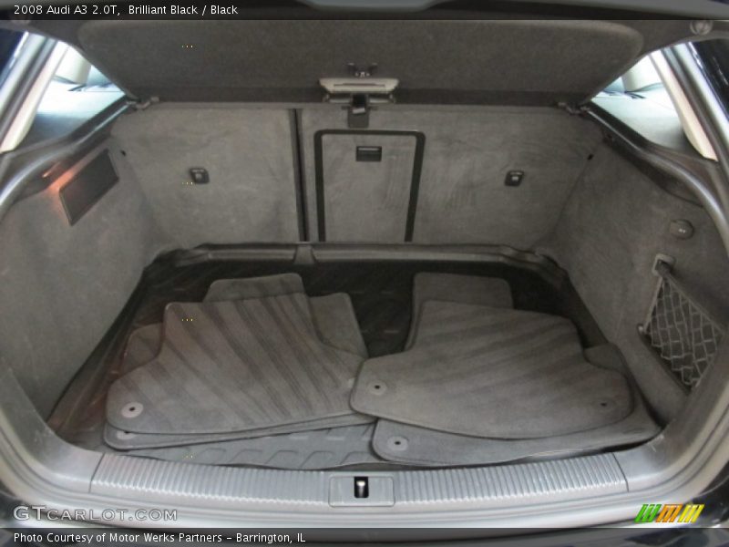 Brilliant Black / Black 2008 Audi A3 2.0T