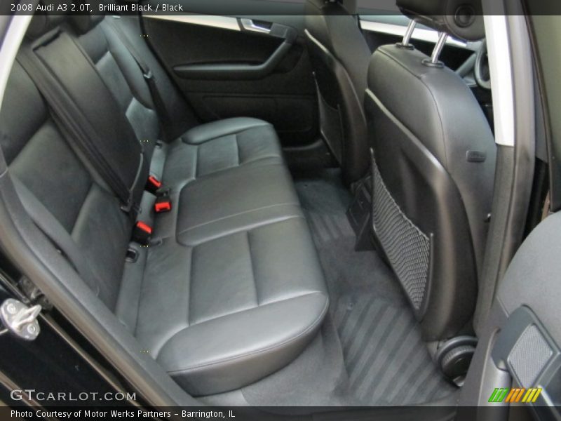 Brilliant Black / Black 2008 Audi A3 2.0T
