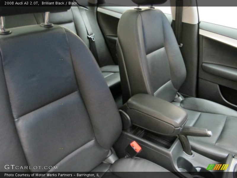 Brilliant Black / Black 2008 Audi A3 2.0T