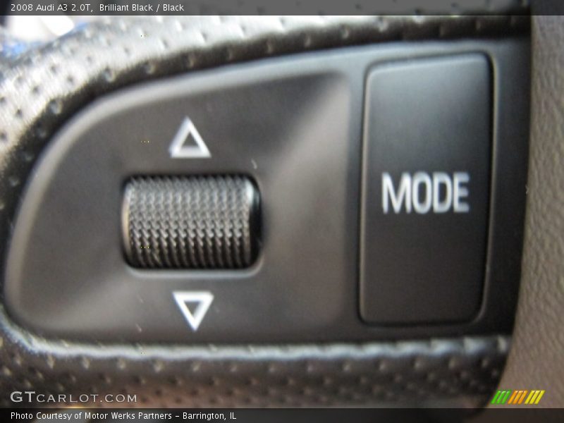 Brilliant Black / Black 2008 Audi A3 2.0T