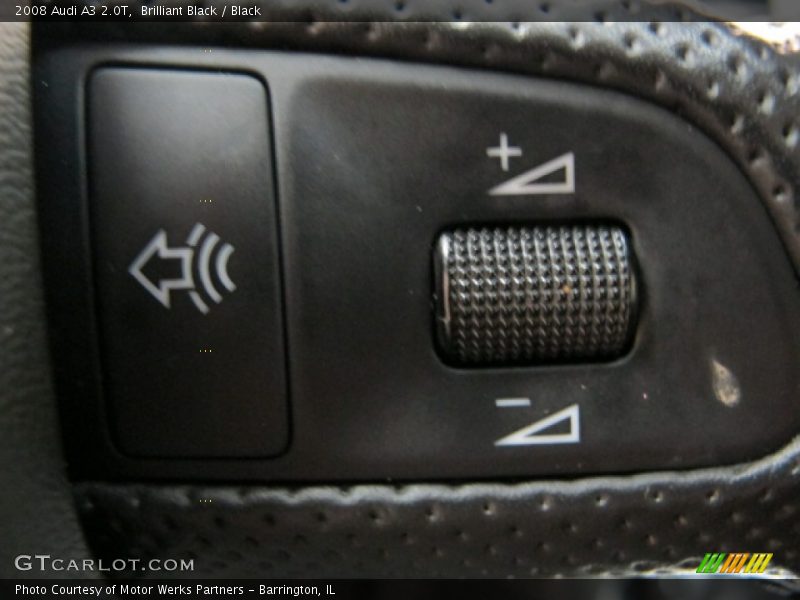 Brilliant Black / Black 2008 Audi A3 2.0T