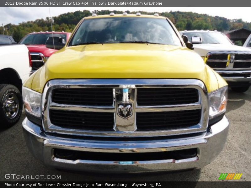  2012 Ram 3500 HD ST Crew Cab 4x4 Yellow