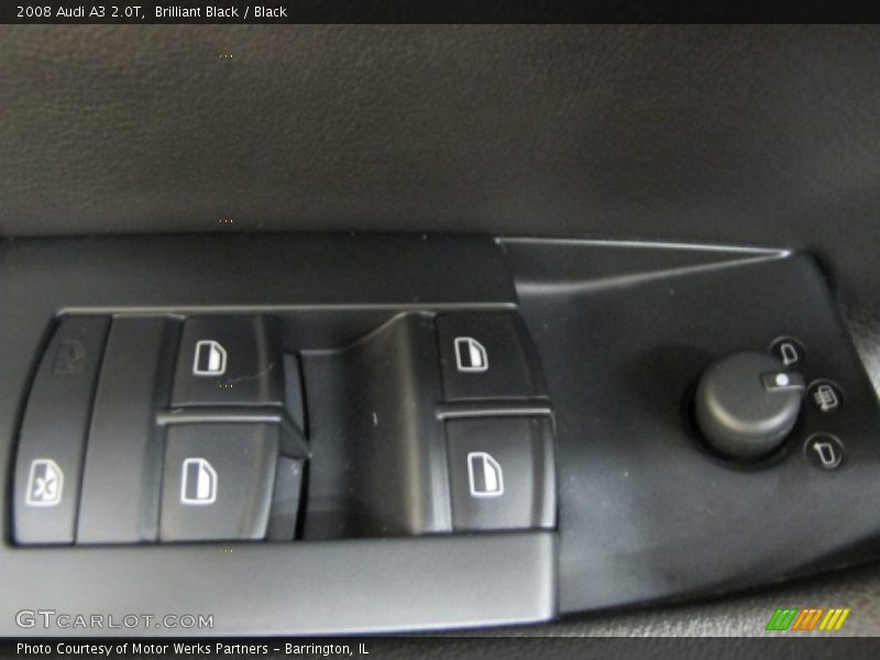 Brilliant Black / Black 2008 Audi A3 2.0T