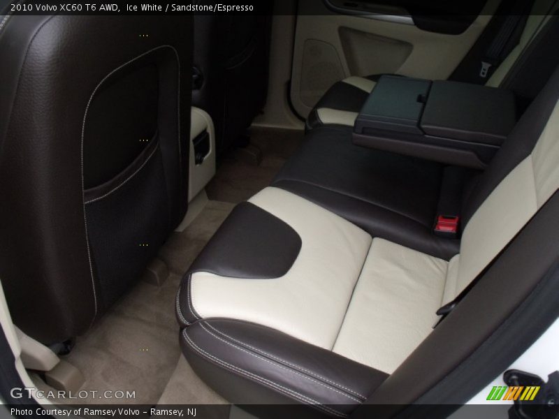 Ice White / Sandstone/Espresso 2010 Volvo XC60 T6 AWD