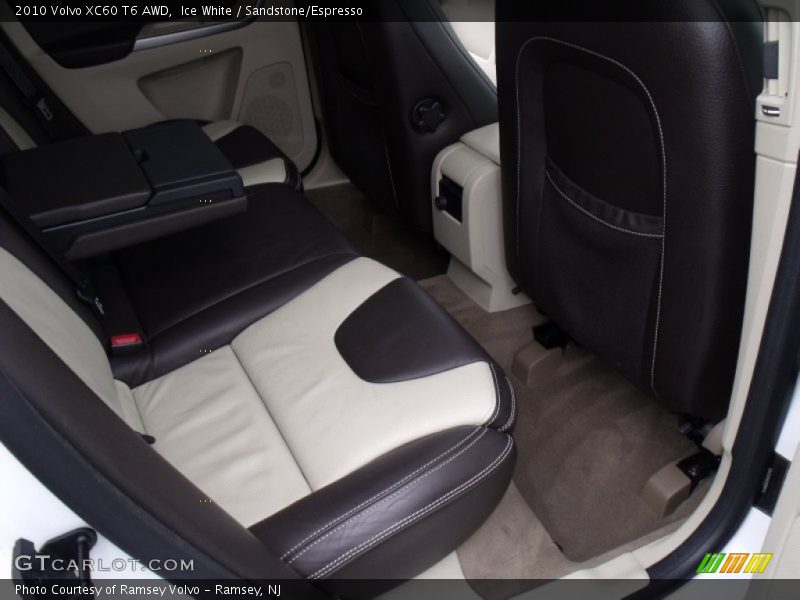 Ice White / Sandstone/Espresso 2010 Volvo XC60 T6 AWD