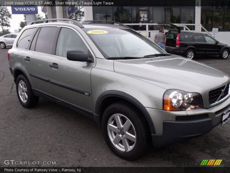 Silver Metallic / Taupe/Light Taupe 2006 Volvo XC90 2.5T AWD