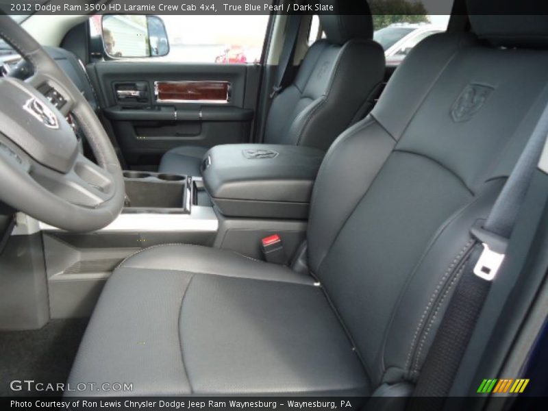  2012 Ram 3500 HD Laramie Crew Cab 4x4 Dark Slate Interior