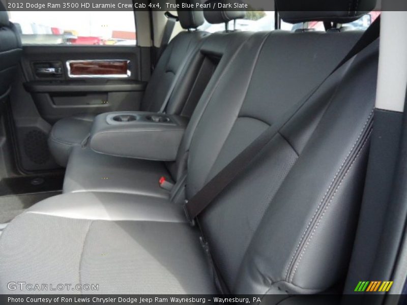  2012 Ram 3500 HD Laramie Crew Cab 4x4 Dark Slate Interior