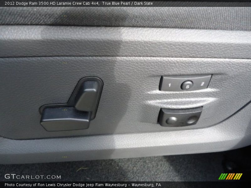 Controls of 2012 Ram 3500 HD Laramie Crew Cab 4x4