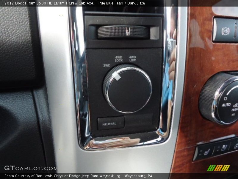 Controls of 2012 Ram 3500 HD Laramie Crew Cab 4x4