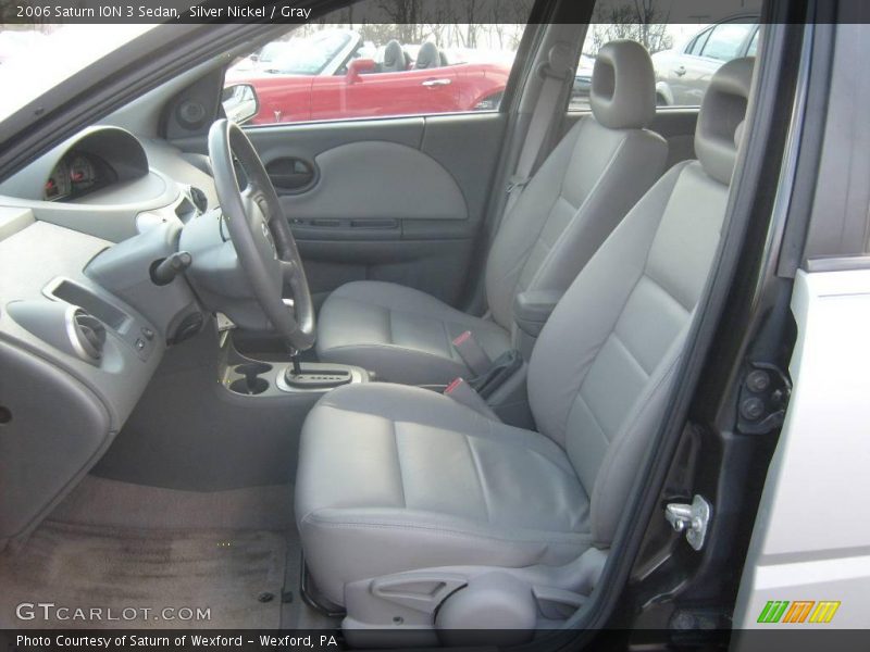 Silver Nickel / Gray 2006 Saturn ION 3 Sedan