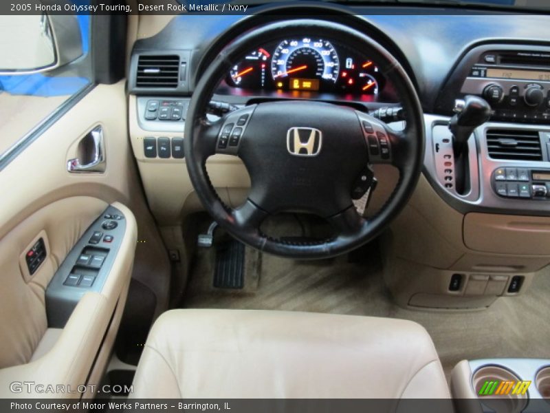 Desert Rock Metallic / Ivory 2005 Honda Odyssey Touring