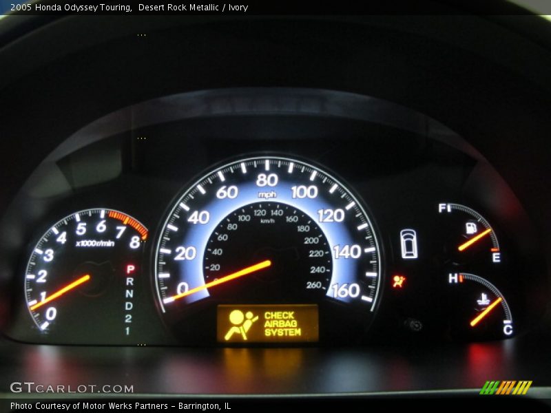 Desert Rock Metallic / Ivory 2005 Honda Odyssey Touring