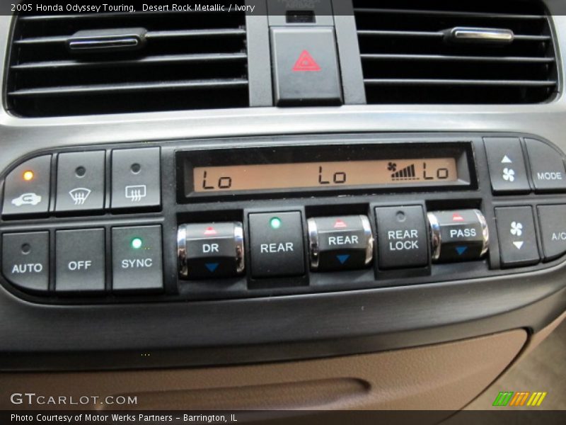 Desert Rock Metallic / Ivory 2005 Honda Odyssey Touring