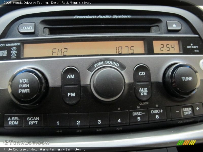 Desert Rock Metallic / Ivory 2005 Honda Odyssey Touring