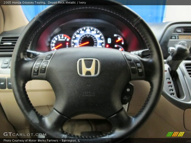Desert Rock Metallic / Ivory 2005 Honda Odyssey Touring