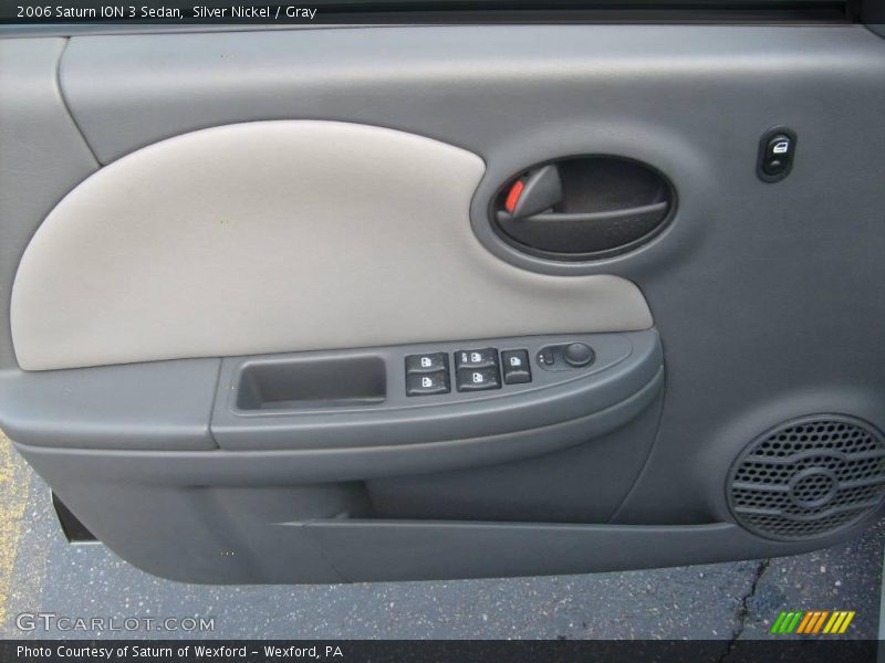 Silver Nickel / Gray 2006 Saturn ION 3 Sedan