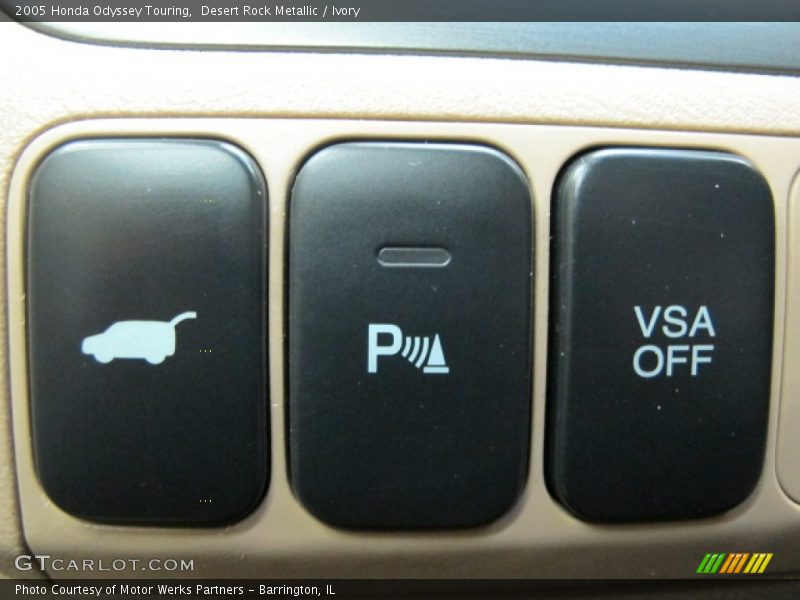 Desert Rock Metallic / Ivory 2005 Honda Odyssey Touring
